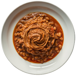 Frijoles refritos o de la olla